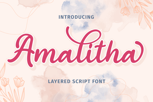 Amalitha: The Assertive Handwritten Font for Luxury Editorial Design
