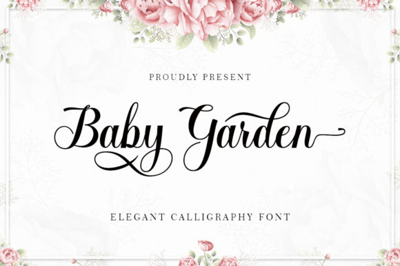 Baby Garden: A Luxury Handwritten Font for Elegant Branding