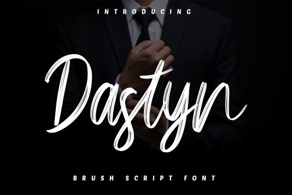 Dastyn Brushed Script Font for Elegant Web Design