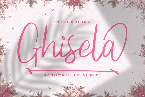 Ghisela: The Light Handwritten Font for Elegant Brand Identity