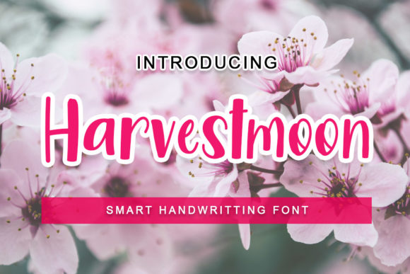 Harvestmoon Handwritten Font for Creative Web Projects