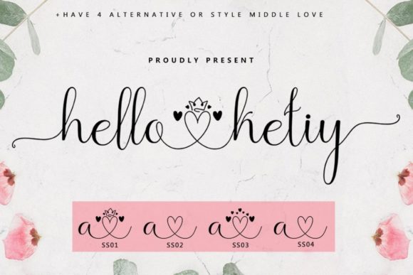 Hello Ketiy: The Sweet Handwritten Font for Brand Identity