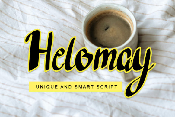 Helomay: A Modern Handwritten Typeface for Editorial Design
