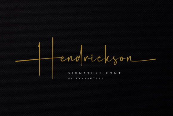 Hendrickson: The Handwritten Font for Scroll-Stopping Brand Content