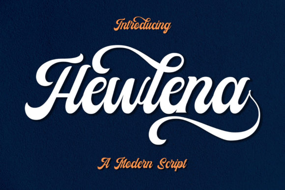 Hewlena Font Review: Retro Script for Handmade Brands