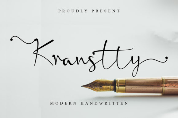 Kranstty: The Sweet Script Handwritten Font for Romantic Branding