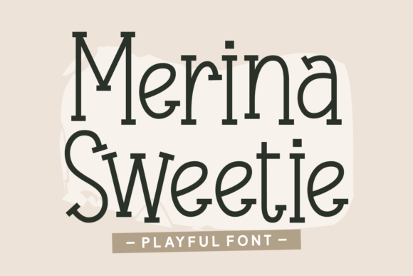 Merina Sweetie: A Script Handwritten Typeface for Editorial Design
