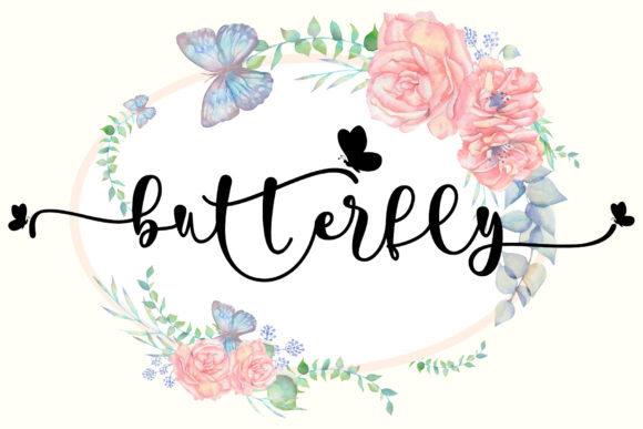 Pretty Butterfly: A Sweet Script Handwritten Font for Elegant Branding