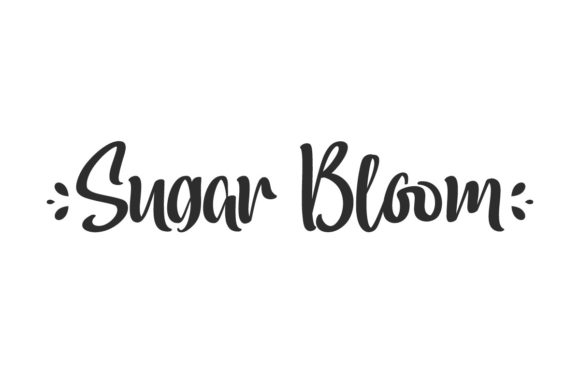 Sugar Bloom Handwritten Font for Creative Branding