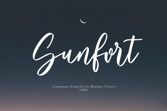 Sunfort: A Timeless Handwritten Font for Elegant Branding