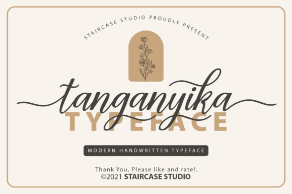 Tanganyika Handwritten Font for Branding and Campaign Design