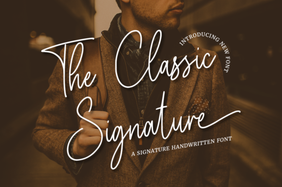 The Classic Signature Typeface for Modern Brand Identity