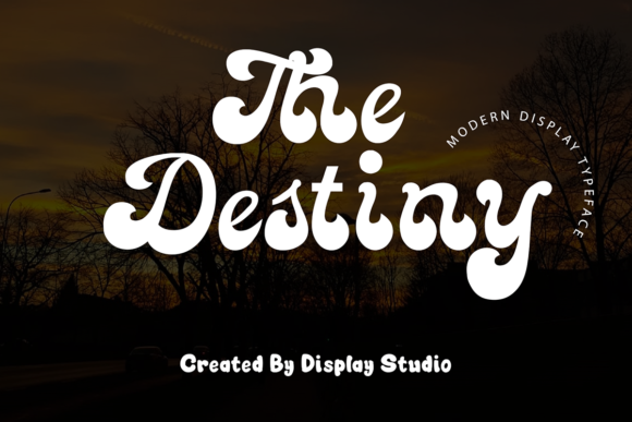 The Destiny: A Modern Script Handwritten Font for Bold Branding