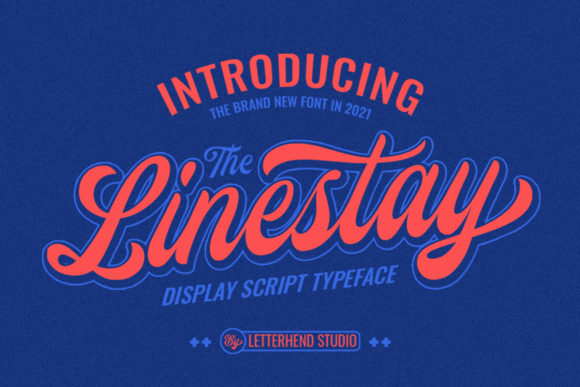 The Linestay: A Bold Script Handwritten Font for Modern Web Design
